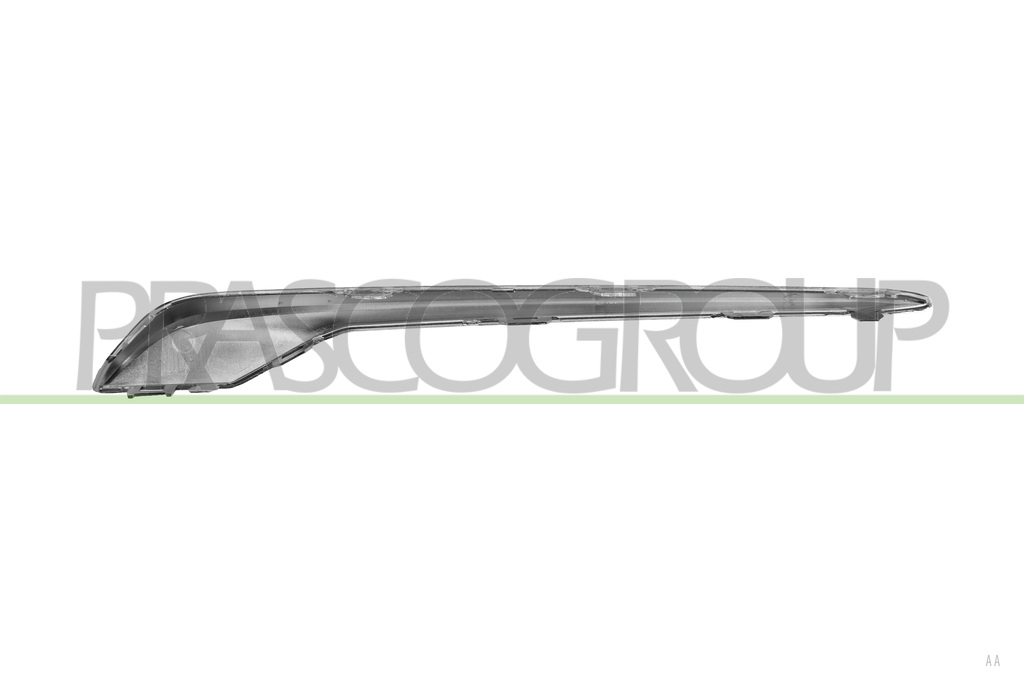 MOULURE DROITE DE GRILLE DE CALANDRE-CHROMEE