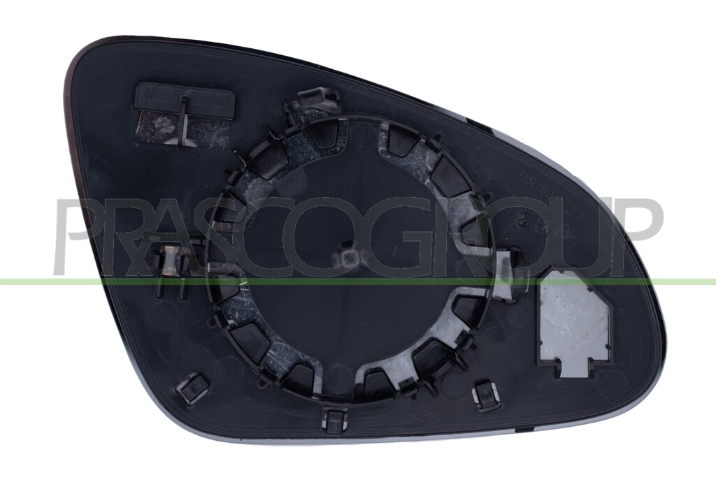 MIRROR GLASS BASE LEFT-ASPHERICAL-CHROME