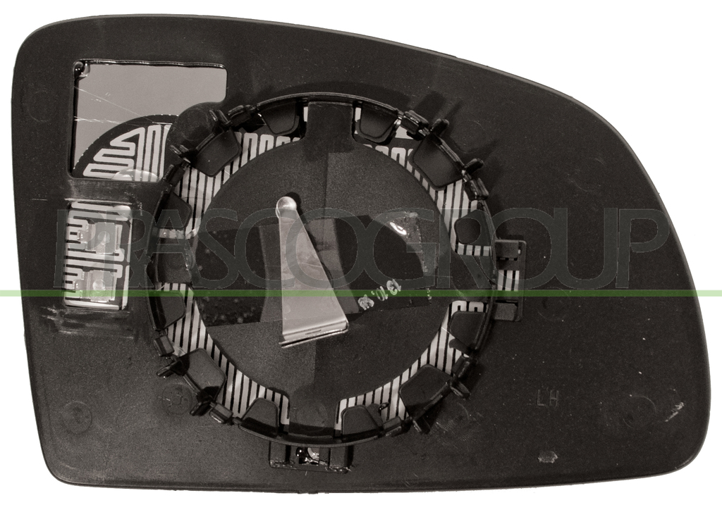 MIRROR GLASS BASE LEFT-HEATED-ASPHERICAL