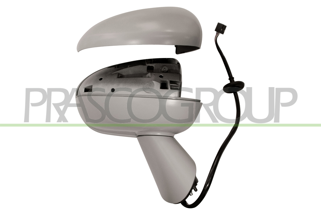 RETROVISORE DESTRO-ELETTRICO-TERMICO-CON PRIMER-CONVESSO-6H5P