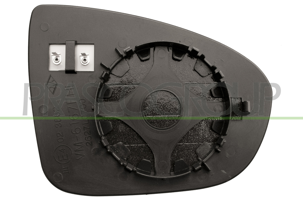 MIRROR GLASS BASE LEFT-HEATED-ASPHERICAL