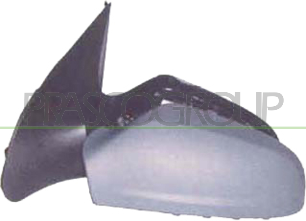 RETROVISORE SINISTRO-A CAVI-NERO-ASFERICO