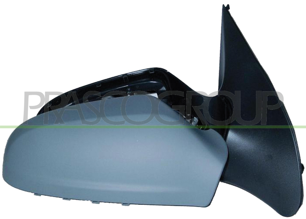ESPEJO DERECHO ELECTRICO-NEGRO-TERMICO-CONVEXO/CROMADO 18H5P