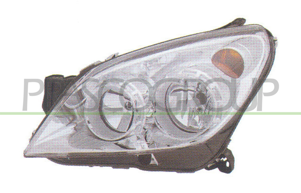 PROIETTORE DESTRO H1+H7-ELETTRICO-CON MOTORE