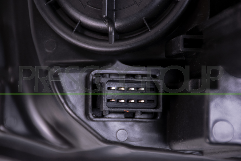 SCHEINWERFER RECHTS-H7+H7-MIT LWR-MIT MOTOR-MIT VERCHROMTEM RAHMEN