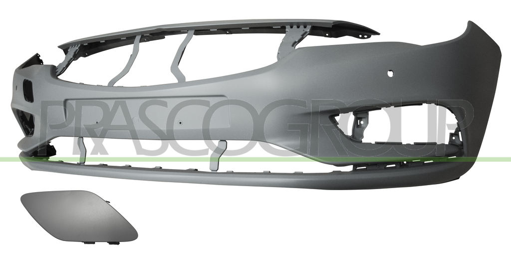 FRONT BUMPER-PRIMED-WITH 2 PDC