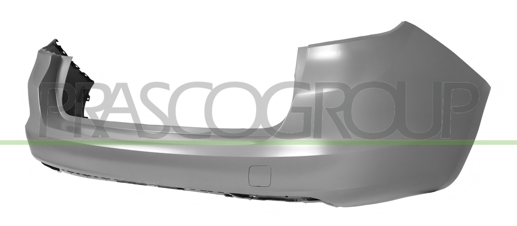 REAR BUMPER-PRIMED-WITH TOW HOOK COVER-WITH PDC CUTTING MARKS PDC AND PARK ASSIST MOD. STATION WAGON