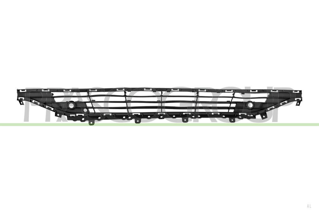 FRONT BUMPER GRILLE-CENTRE-BLACK-WITH PDC
