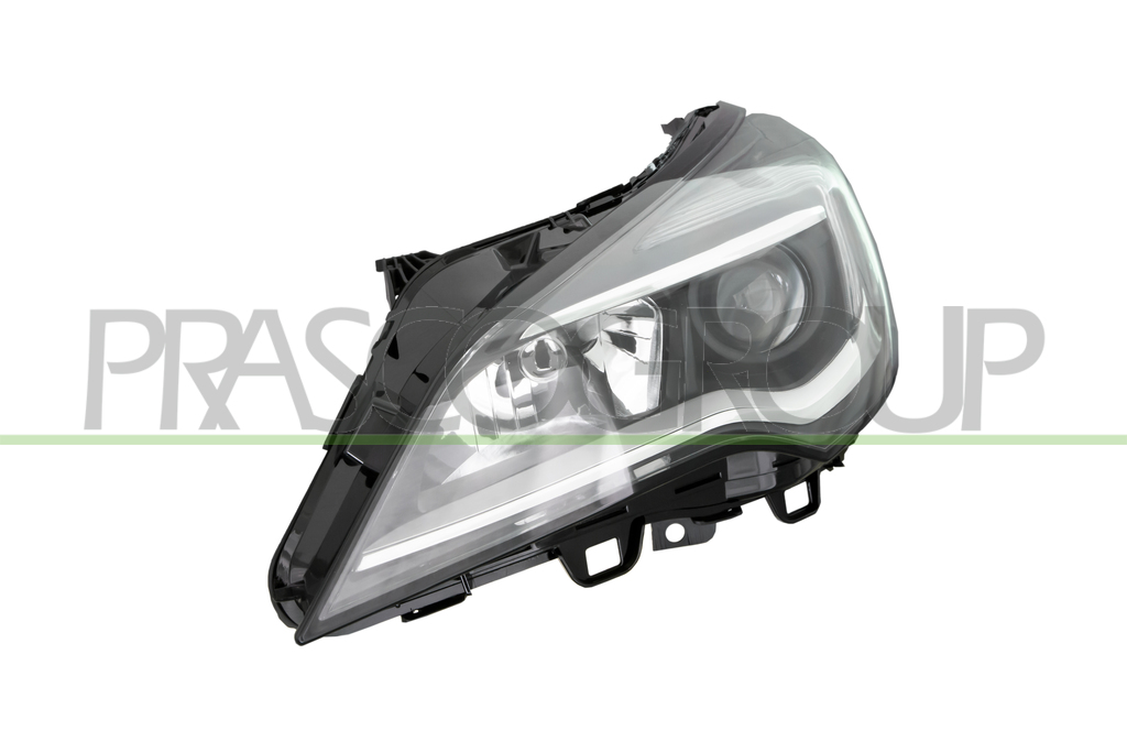HEADLAMP LEFT ELECTRIC H1+H7-WITH MOTOR-LED-BLACK