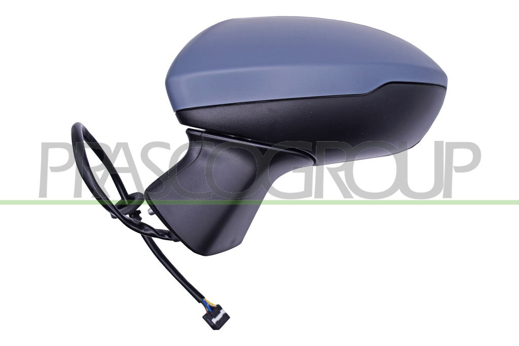 RETROVISORE SINISTRO-ELETTRICO-TERMICO-CON PRIMER-CHIUDIBILE-ASFERICO-7 PINS