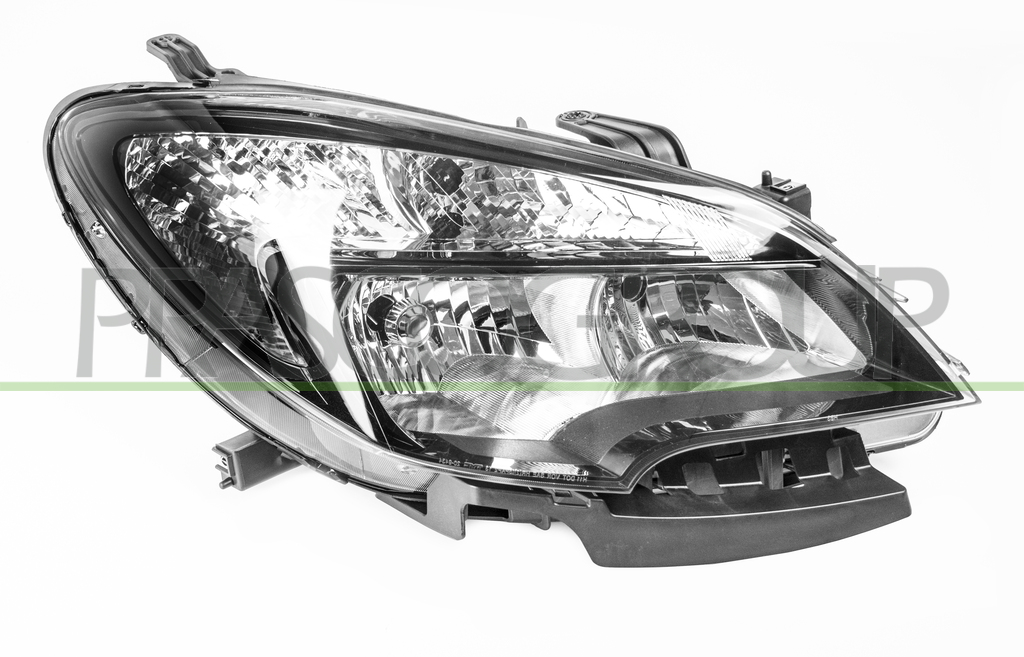 SCHEINWERFER RECHTS-H7+HB3-MIT LWR-MIT MOTOR-SCHWARZ