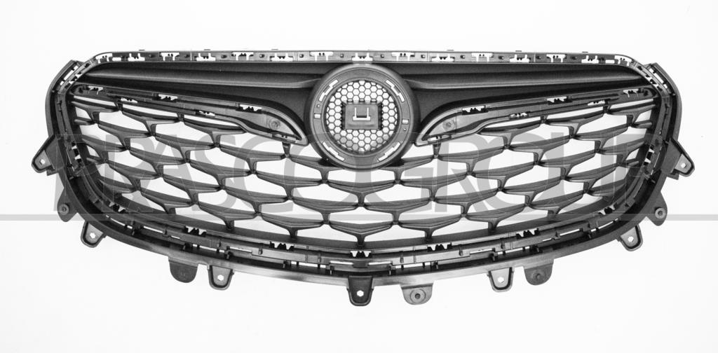 GRILLE CALANDRE NOIRE