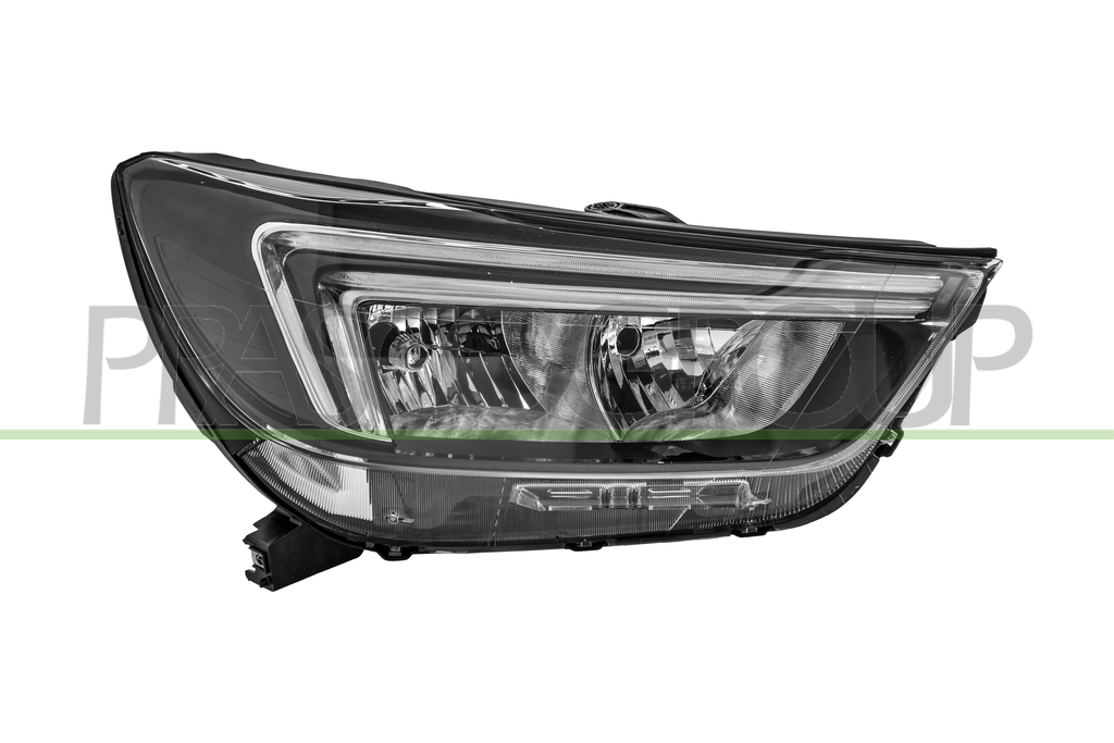 HEADLAMP RIGHT H7+HB3 ELECTRIC-WITH MOTOR-WITH DAY RUNNING LIGHT-LED