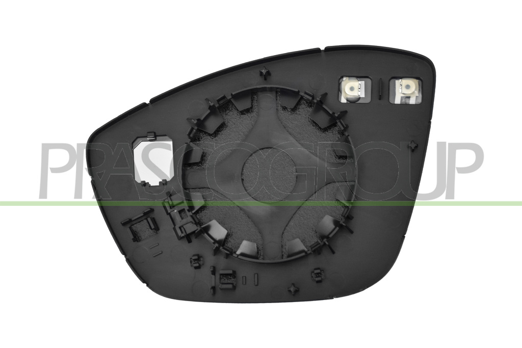 MIRROR GLASS BASE RIGHT-HEATED-CONVEX