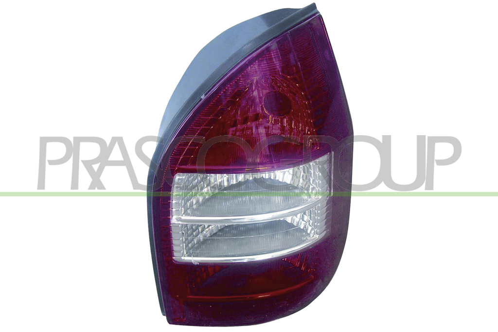 FANALE POSTERIORE DESTRO-SENZA PORTALAMPADA-BIANCO-ROSSO