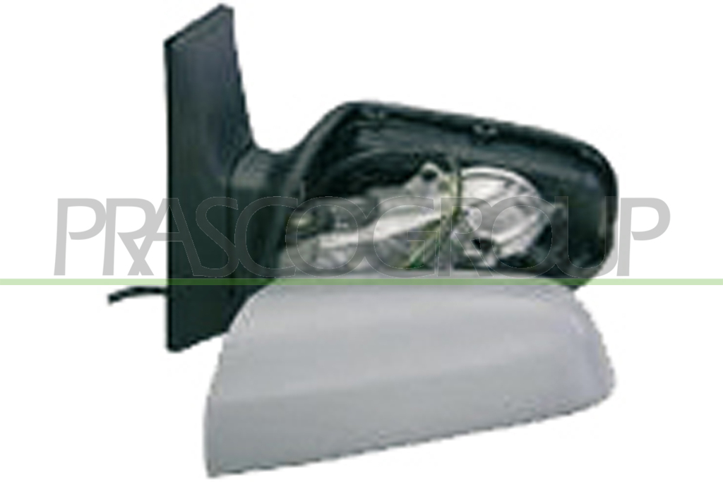 RETROVISORE SINISTRO-ELETTRICO-TERMICO-CON PRIMER 9H5P