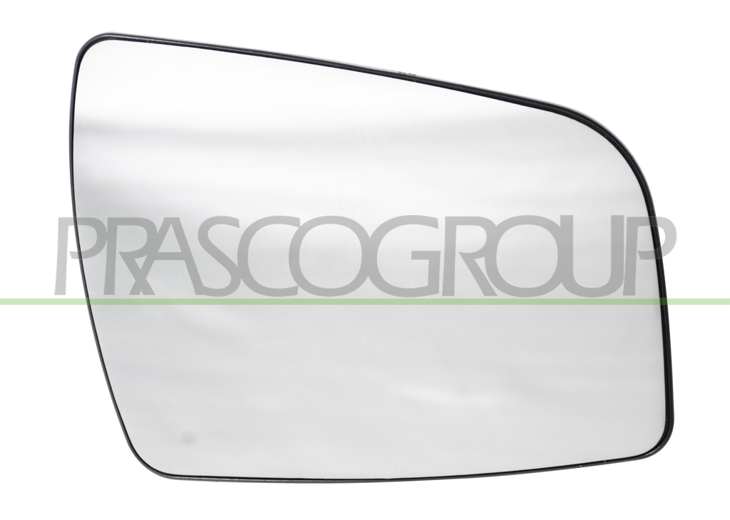 MIRROR GLASS BASE RIGHT-CONVEX-CHROME