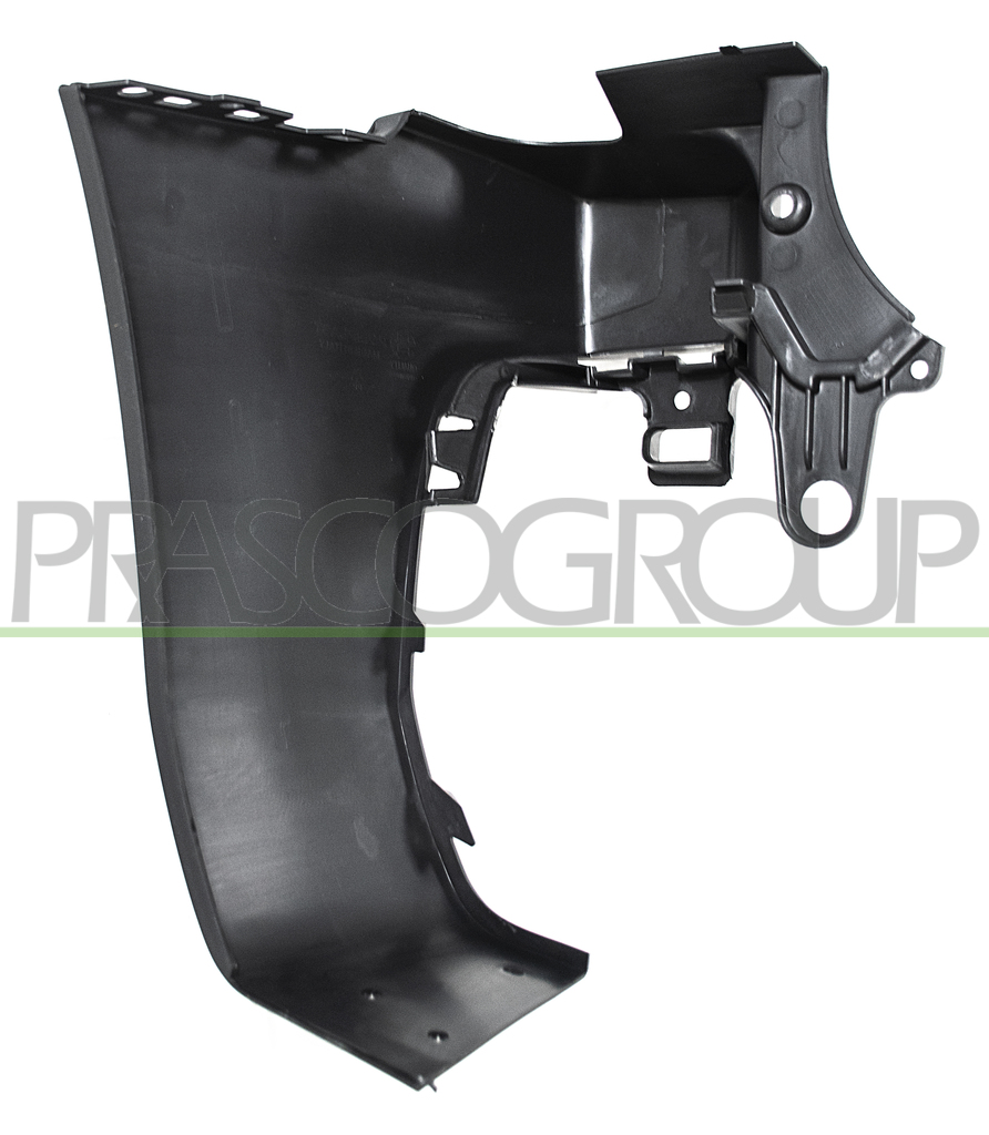 REAR BUMPER END CUP RIGHT-BLACK-TEXTURED FINISHOPEN SIDE TAILGATE MOD. 2 HINGED DOORS