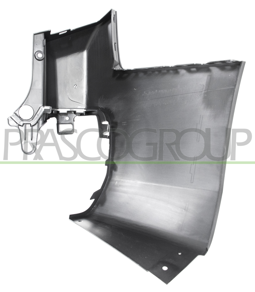 CANTONALE SINISTRO PARAURTI POSTERIORE-NERO-GOFFRATO MOD. PORTELLONE MOD. PASSO LUNGO