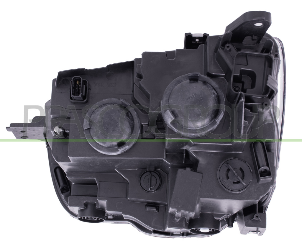 OPTICA DERECHA H7+H1 ELECTRICA-CON MOTOR-CON LUZ DIURNA-LED
