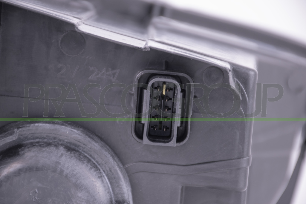 HEADLAMP LEFT H7+H1 ELECTRIC-WITH MOTOR-WITH DAY RUNNING LIGHT-LED