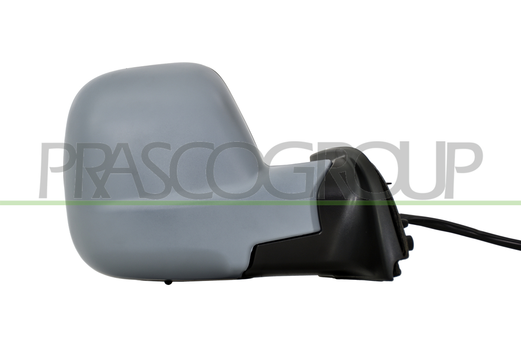 DOOR MIRROR RIGHT-ELECTRIC-PRIMED-HEATED-WITH SENSOR-CONVEX-7 PINS