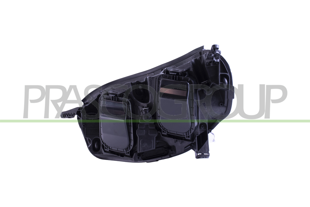 OPTICA DERECHA H1+H7 ELECTRICA-CON MOTOR-NEGRA