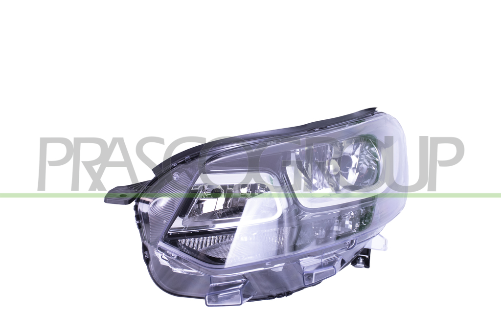 OPTICA IZQUIERDA H1+H7 ELECTRICA-CON MOTOR-NEGRA