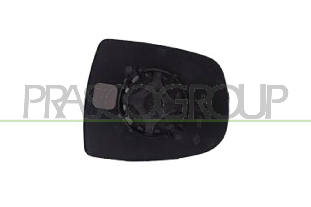 MIRROR GLASS BASE LEFT-UPPER-CONVEX