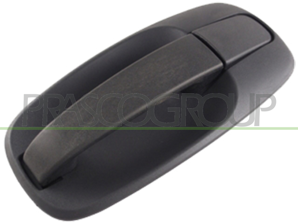 FRONT DOOR HANDLE RIGHT-OUTER-BLACK-WITHOUT KEY HOLE