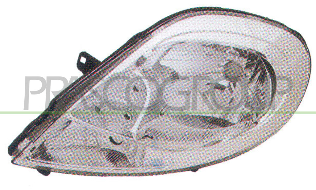 OPTICA IZD H4 ELECTRICA-CON MOTOR-PILOTO BLANCO
