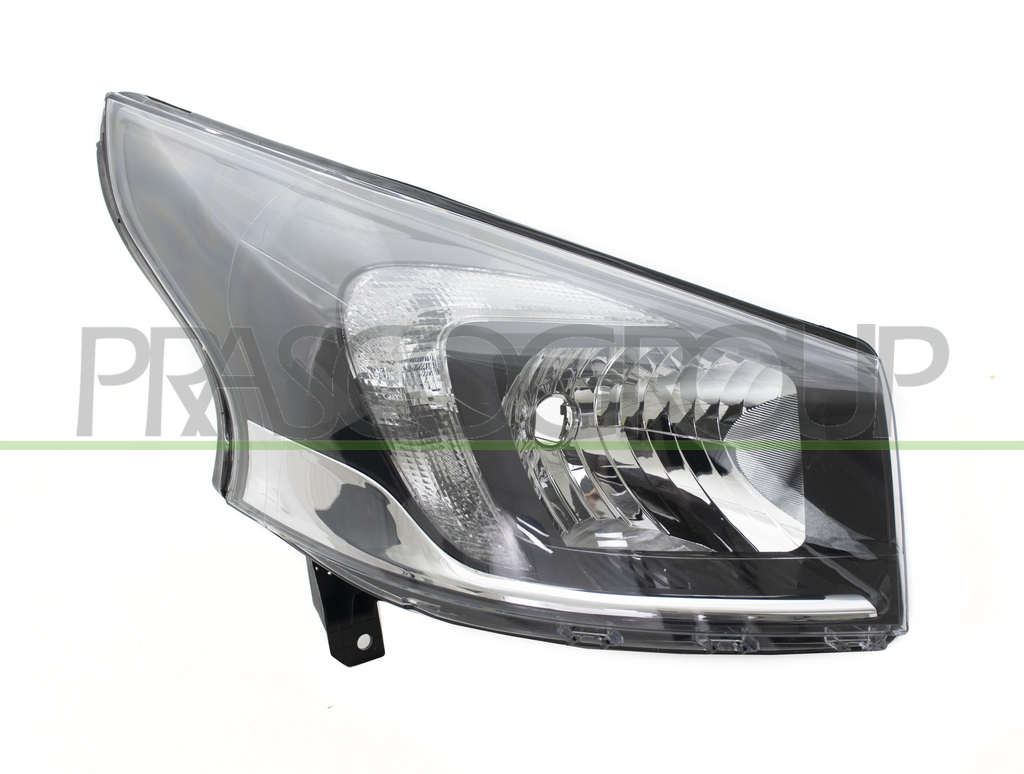 HEADLAMP RIGHT H4 ELECTRIC-WITH MOTOR