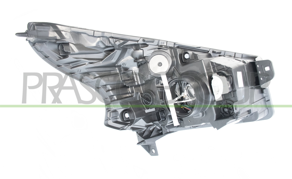 HEADLAMP LEFT H4 ELECTRIC-WITH MOTOR-WITH DAY RUNNING LIGHT-LED