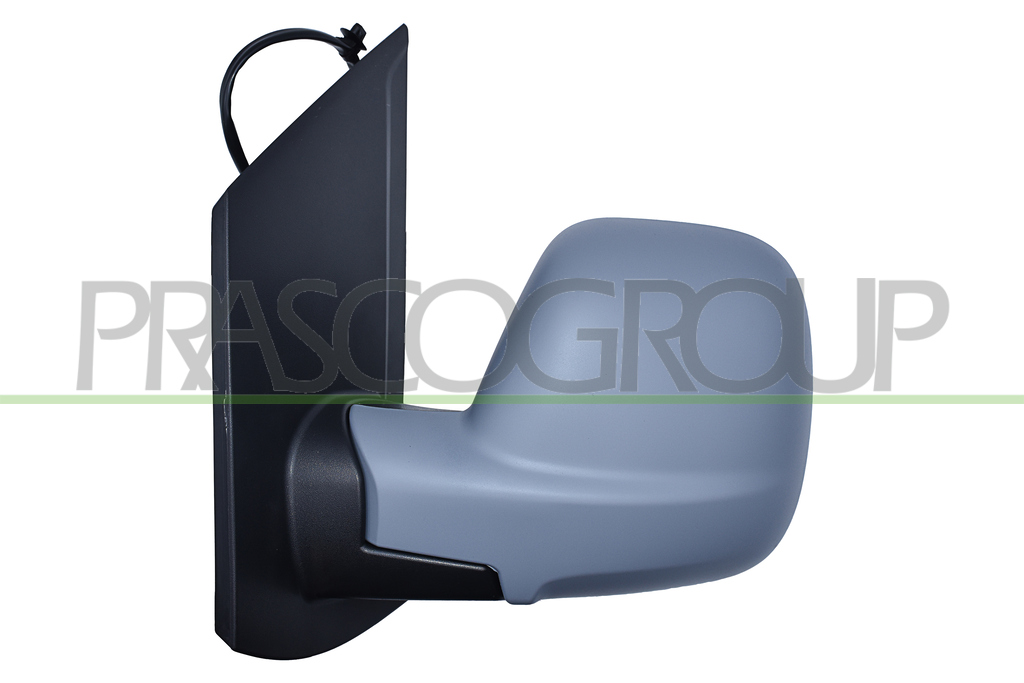 DOOR MIRROR LEFT-ELECTRIC-PRIMED-HEATED-FOLDABLE-CONVEX-7 PINS