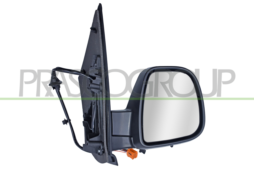 DOOR MIRROR RIGHT-ELECTRIC-PRIMED-HEATED-FOLDABLE-WITH SENSOR-WITH BLIS-CONVEX-11 PINS