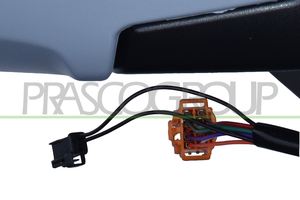 DOOR MIRROR RIGHT-ELECTRIC-PRIMED-HEATED-FOLDABLE-WITH SENSOR-WITH BLIS-CONVEX-11 PINS