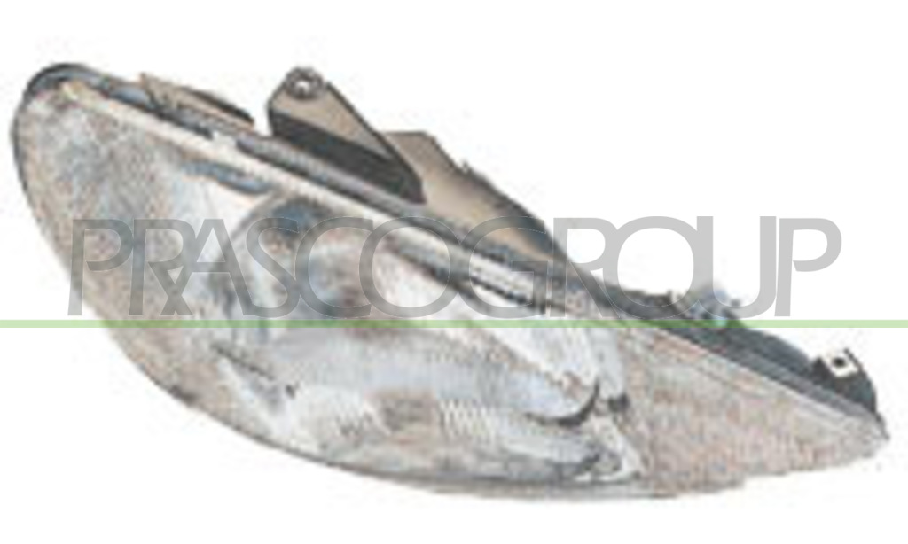 OPTICA DERECHA H4 ELECTRICA-SIN MOTOR