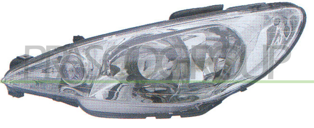 OPTICA IZQUIERDA H7+H7+H7 ELECTRICA-SIN MOTOR