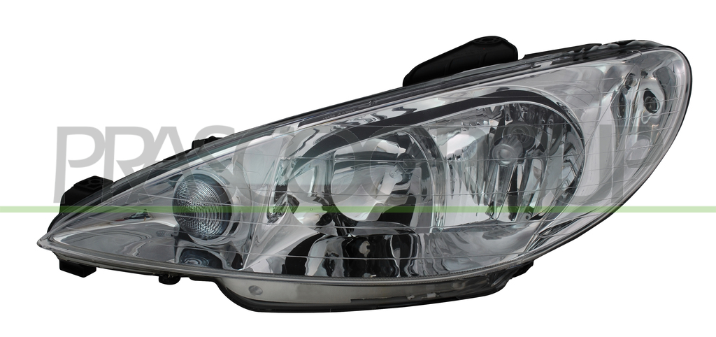 HEADLAMP LEFT H1+H7 ELECTRIC-WITHOUT MOTOR MOD. CC 06-08 (VALEO TYPE)