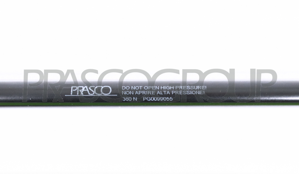 GASDRUCKFEDER HECKKLAPPE RECHTS UND LINKS-360 N-L 520 mm-H 203 mm-Ø 18 mm-Ø 8 mm