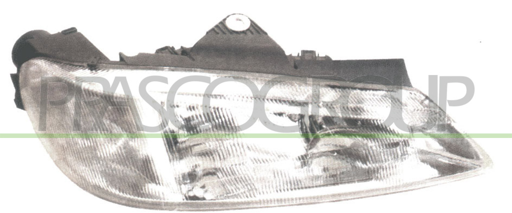 HEADLAMP RIGHT H7+H7 ELECTRIC-WITHOUT MOTOR-CLEAR LAMP