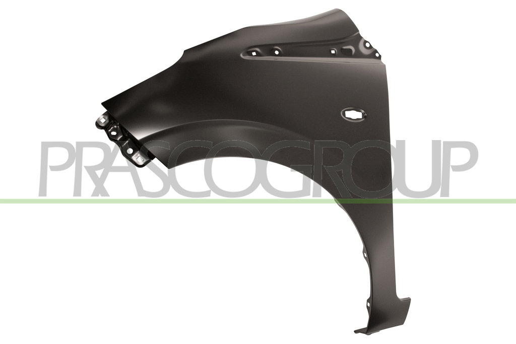 FRONT FENDER LEFT-WITH SIDE REPEATER HOLE