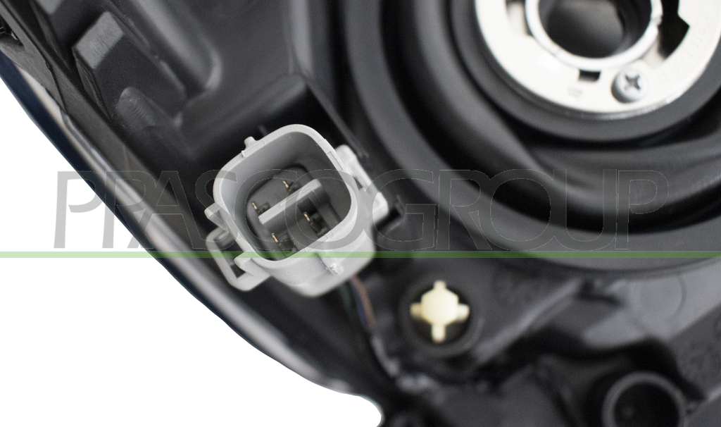 SCHEINWERFER LINKS-HIR2-PY21W-MIT LWR-OHNE MOTOR-SCHWARZ-LED