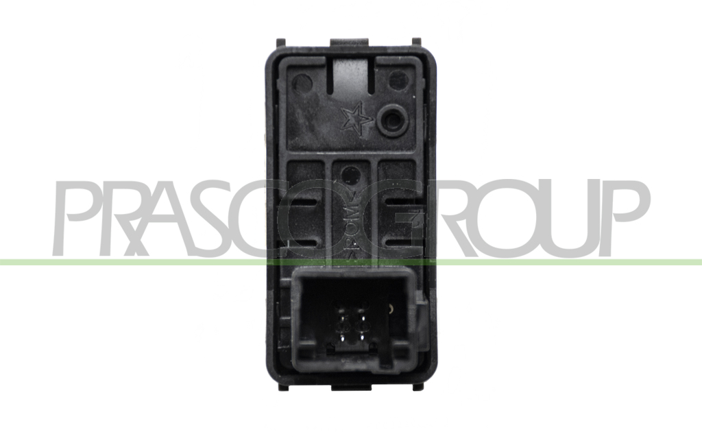 SWITCH WINDOW REGULATOR BLACK-FRONT DOOR RIGHT-4 PINS