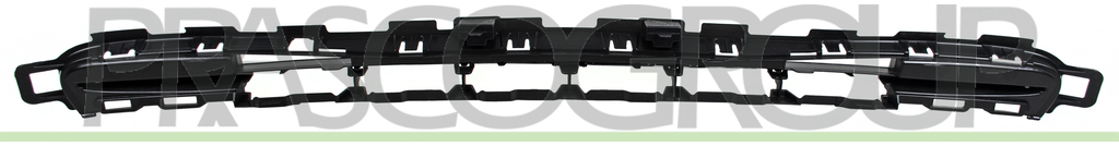 FRONT BUMPER GRILLE-UPPER-WITH CHROME MOLDING