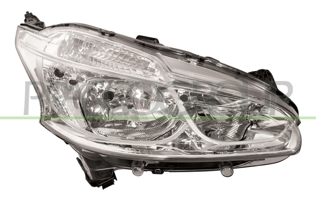 HEADLAMP RIGHT H7+H7 ELECTRIC-WITH MOTOR
