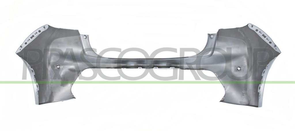 REAR BUMPER-PRIMED-WITH HOLES FOR PDC+SENSOR HOLDERS-WITH CUTTING MARKS FOR PARK ASSIST AND CAMERA HOLE