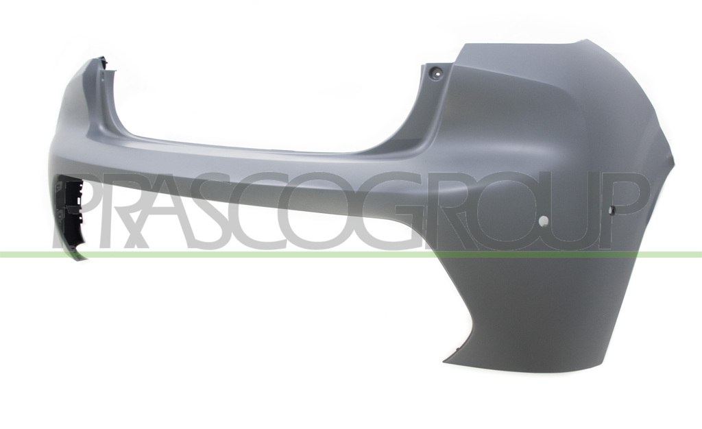 REAR BUMPER-PRIMED-WITH HOLES FOR PDC AND PARK ASSIST+SENSOR HOLDERS-WITH HOLE FOR CAMERA