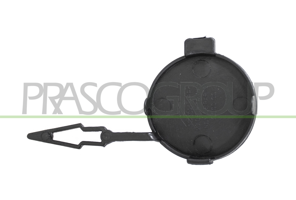 REAR TOW HOOK COVER GLOSS/BLACK