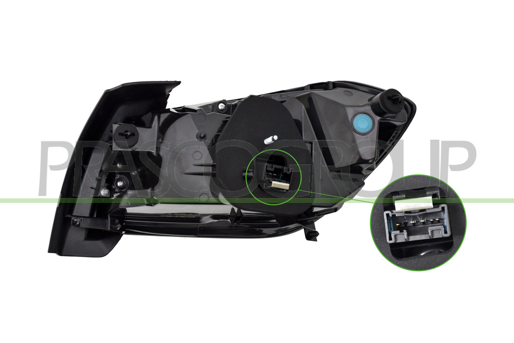 TAIL LAMP LEFT-WITHOUT BULB HOLDER (VALEO TYPE)